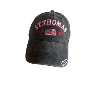Vintage-Inspired St. Thomas U.S.V.I. Embroidered Baseball Cap By Lucky7USA